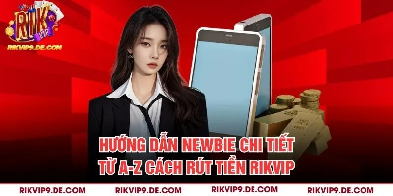 Hướng dẫn newbie chi tiết từ A-Z cách rút tiền Rikvip